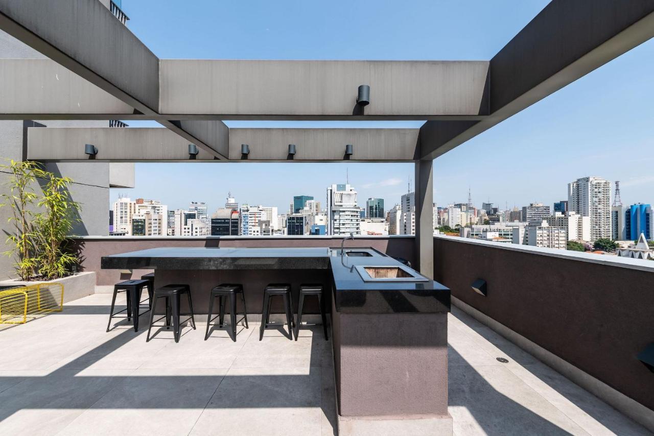 Vo5 Studio Charmoso Com Vaga, Ao Lado Do Metro. São Paulo Luaran gambar